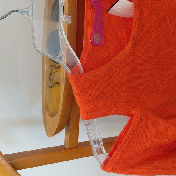 Macbeth Collection Orange Beach Cover Up - Picture 2 of 4